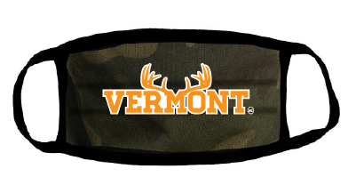 Vermont Antlers Adult Face Mask