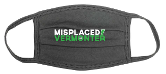 Misplaced Vermonter Adult Face Mask