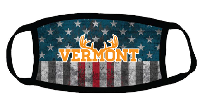 Vermont Antlers Adult Face Mask