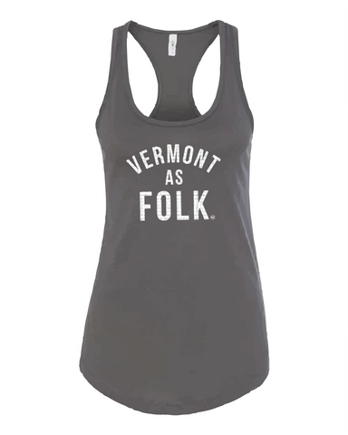 Vermont as Folk  Racerback